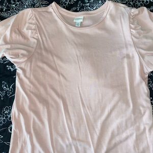 A New Day - Target - Pink Puffy Sleeve Shirt - Med